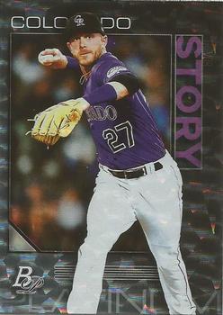 2020 Bowman Platinum - Icy #55 Trevor Story Front