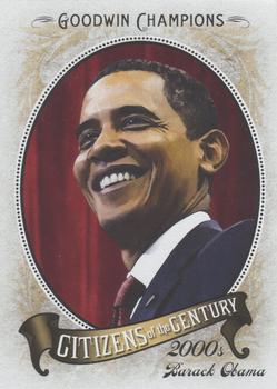 2009 Upper Deck Goodwin Champions - Citizens of the Century #CC-5 Barack Obama Front