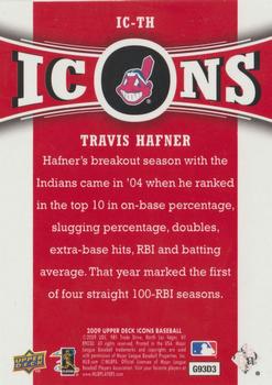 2009 Upper Deck Icons - Icons #IC-TH Travis Hafner Back