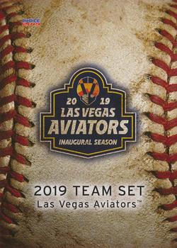 2019 Choice Las Vegas Aviators #NNO Team Card Front