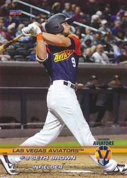 2019 Choice Las Vegas Aviators #7 Seth Brown Front