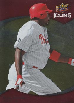 2009 Upper Deck Icons - Retail Red #91 Ryan Howard Front