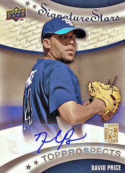 2009 Upper Deck Signature Stars #201 David Price Front