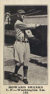 1916 Globe Clothing (H801-9) #160 Howie Shanks Front