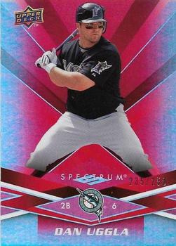 2009 Upper Deck Spectrum - Red #39 Dan Uggla Front