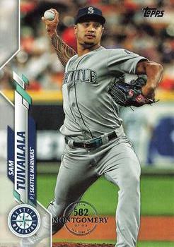 2020 Topps - 582 Montgomery #499 Sam Tuivailala Front