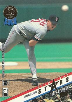 1993 Leaf - Gold Leaf All-Stars #20 Doug Drabek / Roger Clemens Back