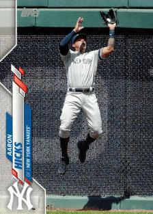 2020 Topps On-Demand Set 23: Topps Mini #252a Aaron Hicks Front