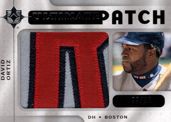 2009 Upper Deck Ultimate Collection - Ultimate Patch #UPDO David Ortiz Front