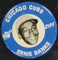 1969 Kelly's Potato Chips MLBPA Pinback Buttons #NNO Ernie Banks Front