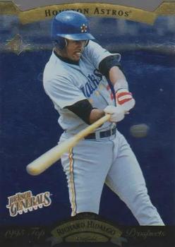 1995 SP Top Prospects - Autographs Promos #NNO Richard Hidalgo Front