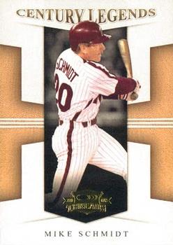 2008 Donruss Threads - Century Legends #CL-12 Mike Schmidt Front