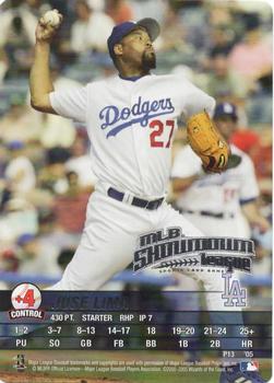 2005 MLB Showdown - Promos #P13 Jose Lima Front