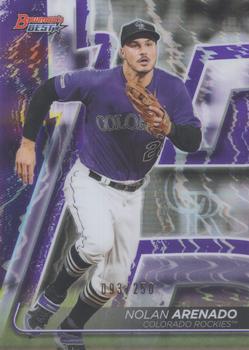 2020 Bowman's Best - Purple Refractor #18 Nolan Arenado Front