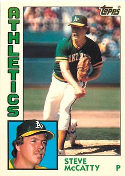1984 Topps - Collector's Edition (Tiffany) #369 Steve McCatty Front