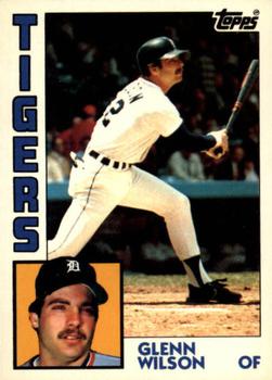 1984 Topps - Collector's Edition (Tiffany) #563 Glenn Wilson Front