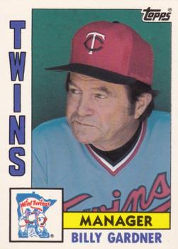 1984 Topps - Collector's Edition (Tiffany) #771 Billy Gardner Front