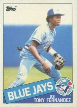 1985 Topps - Collector's Edition (Tiffany) #48 Tony Fernandez Front