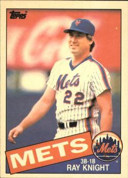 1985 Topps - Collector's Edition (Tiffany) #590 Ray Knight Front