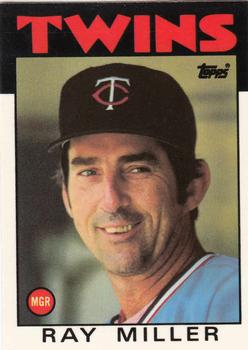 1986 Topps - Collector's Edition (Tiffany) #381 Ray Miller Front