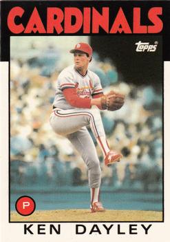 1986 Topps - Collector's Edition (Tiffany) #607 Ken Dayley Front