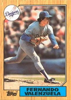 1987 Topps - Collector's Edition (Tiffany) #410 Fernando Valenzuela Front