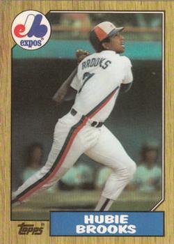 1987 Topps - Collector's Edition (Tiffany) #650 Hubie Brooks Front