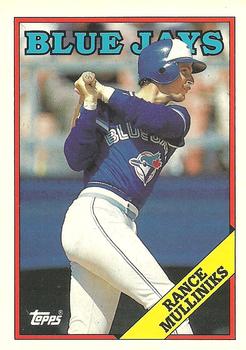 1988 Topps - Collector's Edition (Tiffany) #167 Rance Mulliniks Front