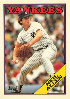 1988 Topps - Collector's Edition (Tiffany) #384 Neil Allen Front
