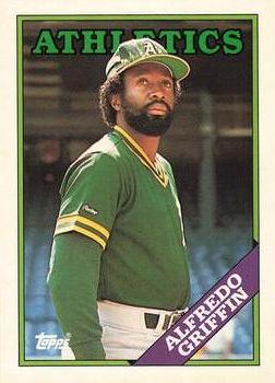 1988 Topps - Collector's Edition (Tiffany) #726 Alfredo Griffin Front