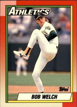 1990 Topps - Collector's Edition (Tiffany) #475 Bob Welch Front