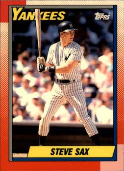 1990 Topps - Collector's Edition (Tiffany) #560 Steve Sax Front