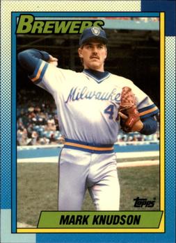 1990 Topps - Collector's Edition (Tiffany) #566 Mark Knudson Front