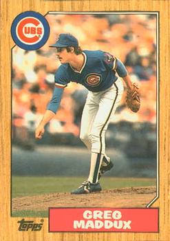 1987 Topps Traded - Limited Edition (Tiffany) #70T Greg Maddux Front