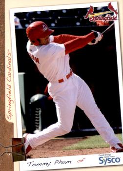 2011 Grandstand Springfield Cardinals SGA #NNO Tommy Pham Front