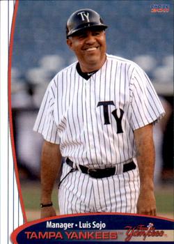 2011 Choice Tampa Yankees #01 Luis Sojo Front