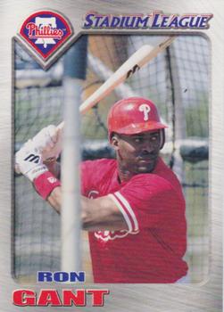 1999 Philadelphia Phillies Fan Appreciation Commemorative SGA #6 Ron Gant Front