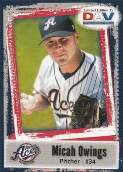 2011 DAV Minor / Independent / Summer Leagues #35 Micah Owings Front