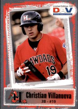 2011 DAV Minor / Independent / Summer Leagues #124 Christian Villanueva Front