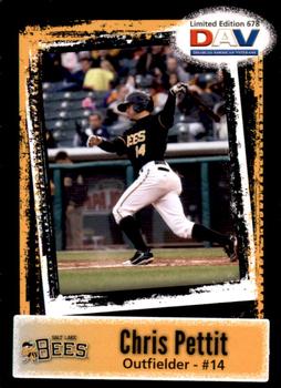 2011 DAV Minor / Independent / Summer Leagues #678 Chris Pettit Front