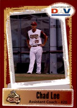 2011 DAV Minor / Independent / Summer Leagues #849 Chad Lee Front