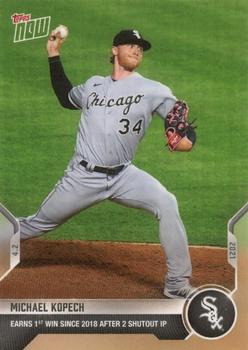 2021 Topps Now #13 Michael Kopech Front