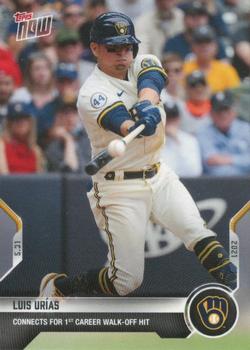 2021 Topps Now #290 Luis Urias Front