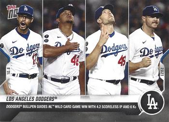 2021 Topps Now #920 Los Angeles Dodgers Front