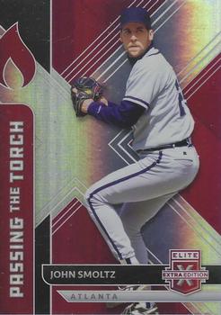 2020 Panini Elite Extra Edition - Passing the Torch #PTT-JI Ian Anderson / John Smoltz Front