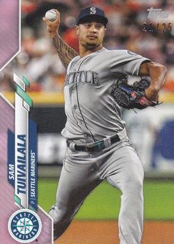 2020 Topps On-Demand Set 23: Topps Mini - Pink #499 Sam Tuivailala Front