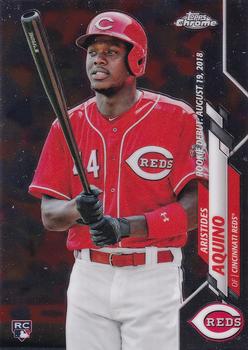 2020 Topps Chrome Update #U-57 Aristides Aquino Front