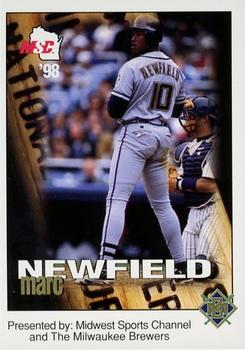 1998 Milwaukee Brewers Police - Midwest Sports Channel #NNO Marc Newfield Front