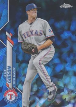 2020 Topps Chrome Update Sapphire Edition #U-26 Kyle Gibson Front