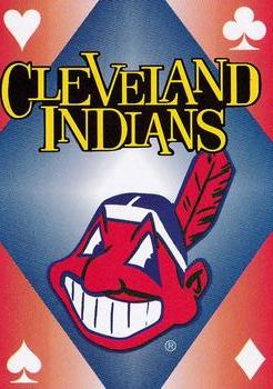 1992 Kahn's Cleveland Indians Playing Cards #3♠ Carlos Baerga Back